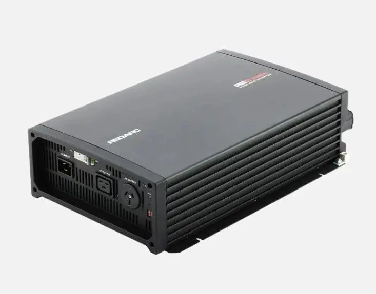 A black box with an antenna on top of it.