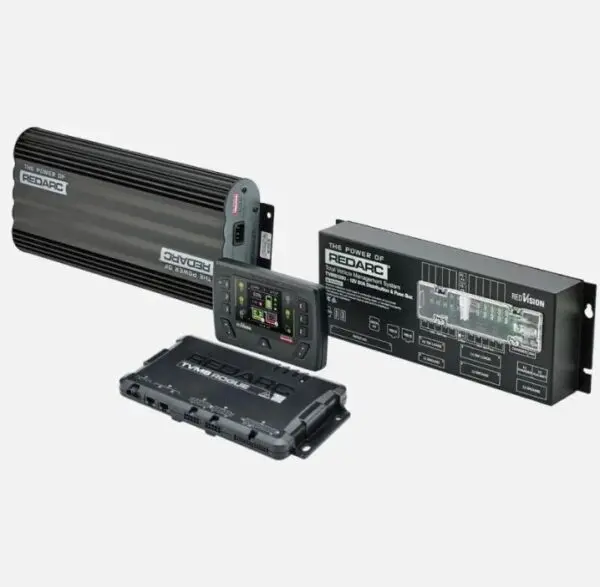 A group of electronic devices that are on display.