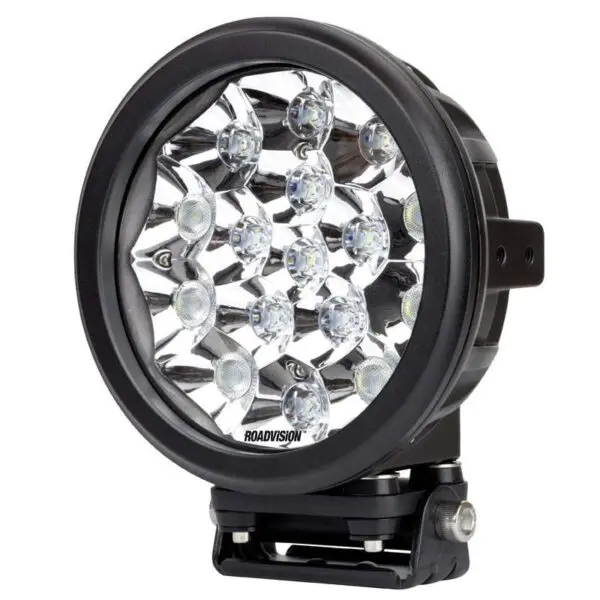 LED Driving Light 7in D 9-32V 16x5W 80W 6400lm IP67 Driving Beam