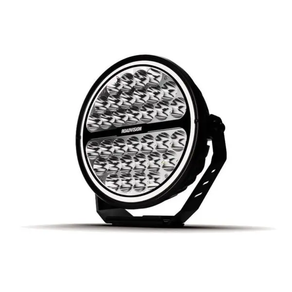 LED Driving Light 9in Stealth 9-32V 34x3W <142W <10485lm TMT Spot Beam + Halo Ring S9