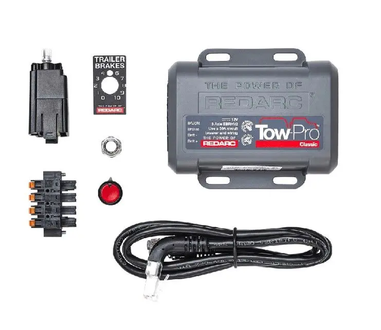 Tow pro electronic brake controller for trailers